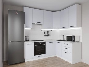 Кухонный гарнитур угловой Смоки 2200*1600 h950 (Стол. 38мм) в Когалыме - kogalym.ok-mebel.com | фото