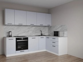 Кухонный гарнитур угловой Смоки 2600*1600 (Стол. 38 мм) в Когалыме - kogalym.ok-mebel.com | фото