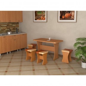 Кухонный стол и 4 табурета Титул в Когалыме - kogalym.ok-mebel.com | фото