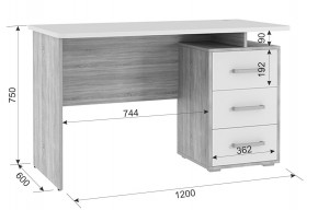 ЛАЙТ 2 Стол компьютерный (1200) в Когалыме - kogalym.ok-mebel.com | фото 2
