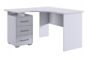 ЛАЙТ 2 Стол компьютерный угловой (1200) Белый/Белый в Когалыме - kogalym.ok-mebel.com | фото