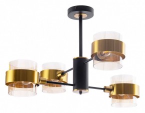 Люстра на штанге Arte Lamp Carlo A8205SP-4BK в Когалыме - kogalym.ok-mebel.com | фото