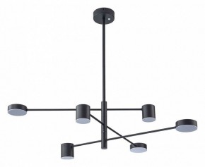 Люстра на штанге Arte Lamp Stanley A2476PL-40BK в Когалыме - kogalym.ok-mebel.com | фото