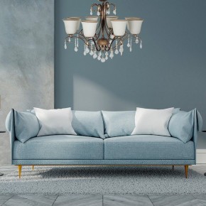 Люстра на штанге Arti Lampadari Borgese Borgese E 1.1.8.602 GB в Когалыме - kogalym.ok-mebel.com | фото 2