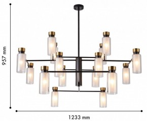 Люстра на штанге Favourite Slank 4482-16P в Когалыме - kogalym.ok-mebel.com | фото 3