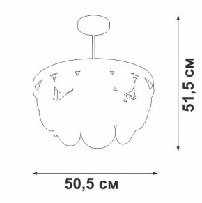 Люстра на штанге Vitaluce V5882 V5882-8/6PL в Когалыме - kogalym.ok-mebel.com | фото 4