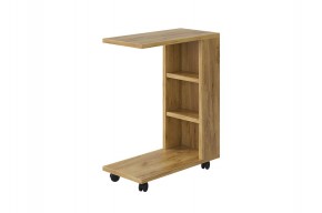 МАЛЬТА Столик прикроватный (дуб крафт золотой) в Когалыме - kogalym.ok-mebel.com | фото