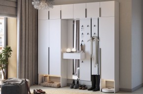 МЕБЕЛЬСОН К32 Прихожая (белое дерево) в Когалыме - kogalym.ok-mebel.com | фото