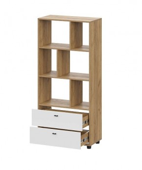 МИЛАН Детская (Дуб Золотой/Белый матовый) в Когалыме - kogalym.ok-mebel.com | фото 26