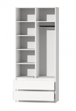 Модульная система Хилтон (Белый текстурный) в Когалыме - kogalym.ok-mebel.com | фото 40