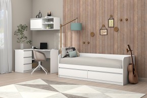 Модульная система Хилтон (Белый текстурный) в Когалыме - kogalym.ok-mebel.com | фото 5