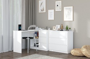 Модульная система Хилтон (Белый текстурный) в Когалыме - kogalym.ok-mebel.com | фото 6