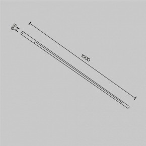 Модульный светильник Maytoni Basis C100CL-L1000-24W3-6K-BS в Когалыме - kogalym.ok-mebel.com | фото 6