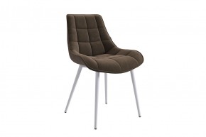 МОНТИ Стул (кофе (велюр)/белый) в Когалыме - kogalym.ok-mebel.com | фото