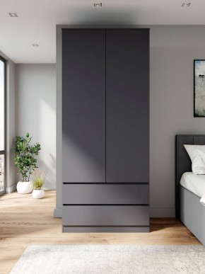 МОРИ МШ 900.2 Шкаф (графит) в Когалыме - kogalym.ok-mebel.com | фото 3