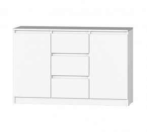 МС "Хилтон" Комод №4 1200 (Белый текстурный) в Когалыме - kogalym.ok-mebel.com | фото