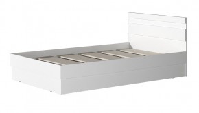 МС "Хилтон" Кровать 1,2 (Белый текстурный) 1200*2000 в Когалыме - kogalym.ok-mebel.com | фото