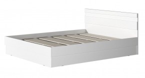 МС "Хилтон" Кровать 1,6 (Белый текстурный) 1600*2000 в Когалыме - kogalym.ok-mebel.com | фото