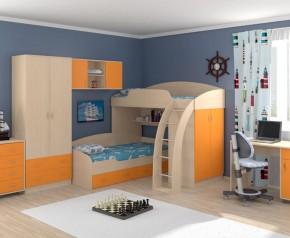 Набор для детской Соня 1-2-3 (800*1900) в Когалыме - kogalym.ok-mebel.com | фото 2