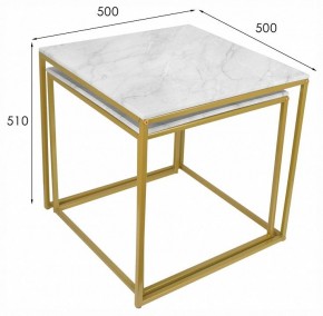 Набор из 2 столов журнальных МеталлАрт М002 в Когалыме - kogalym.ok-mebel.com | фото 13
