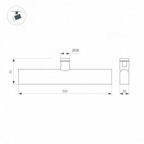 Накладной светильник Arlight APRIORI 039399 в Когалыме - kogalym.ok-mebel.com | фото 2