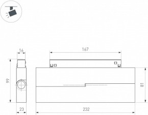 Накладной светильник Arlight MAG-ORIENT 049995 в Когалыме - kogalym.ok-mebel.com | фото 3