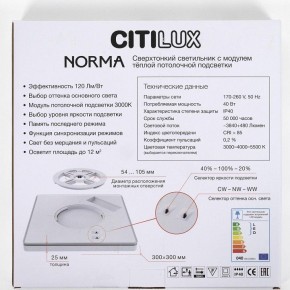 Накладной светильник Citilux Norma CL748K301 в Когалыме - kogalym.ok-mebel.com | фото 8