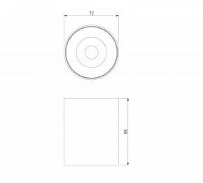 Накладной светильник Elektrostandard Primo 25116/LED в Когалыме - kogalym.ok-mebel.com | фото 3