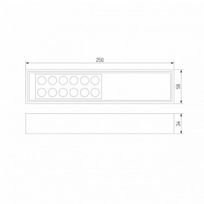 Накладной светильник Elektrostandard Tend a068849 в Когалыме - kogalym.ok-mebel.com | фото 3