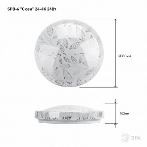 Накладной светильник Эра Классик SPB-6-24-4K (C) в Когалыме - kogalym.ok-mebel.com | фото 6