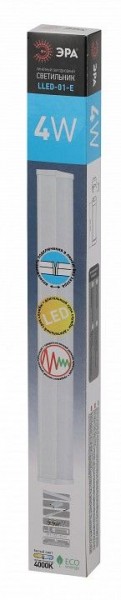 Накладной светильник Эра  LLED-01-04W-4000-E в Когалыме - kogalym.ok-mebel.com | фото 6