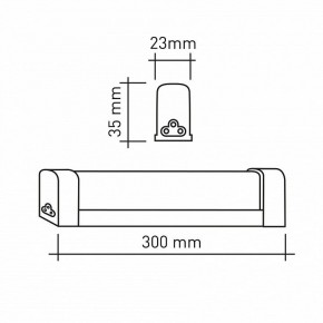 Накладной светильник Эра  LLED-04-0-40K-004 в Когалыме - kogalym.ok-mebel.com | фото 6