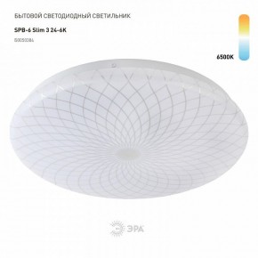 Накладной светильник Эра Slim SPB-6 Slim 3 24-6K в Когалыме - kogalym.ok-mebel.com | фото 2