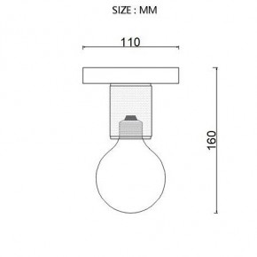 Накладной светильник Imperiumloft RH Utilitaire Socket 48,071 в Когалыме - kogalym.ok-mebel.com | фото 7