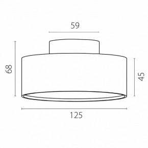 Накладной светильник Lightstar Acuto 215937 в Когалыме - kogalym.ok-mebel.com | фото 3
