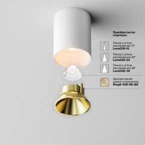 Накладной светильник Maytoni Alfa LED C064CL-8W2.7K-RD-WB в Когалыме - kogalym.ok-mebel.com | фото 3