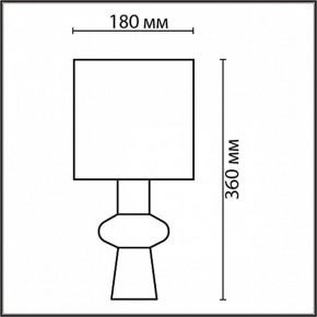 Настольная лампа декоративная Lumion Segi 8129/1Т в Когалыме - kogalym.ok-mebel.com | фото 4