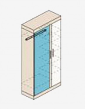 НИКА Н1 Шкаф для одежды в Когалыме - kogalym.ok-mebel.com | фото 3