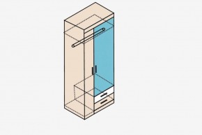 НИКА Н10з Шкаф для одежды в Когалыме - kogalym.ok-mebel.com | фото 4