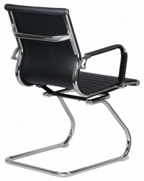 Офисное кресло для посетителей LMR-102N Черный в Когалыме - kogalym.ok-mebel.com | фото 3