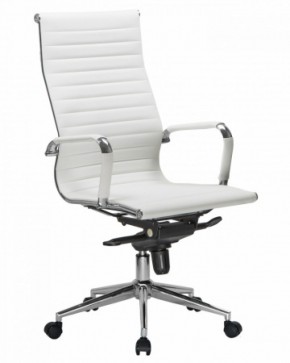 Офисное кресло для руководителей DOBRIN CLARK LMR-101F белый в Когалыме - kogalym.ok-mebel.com | фото