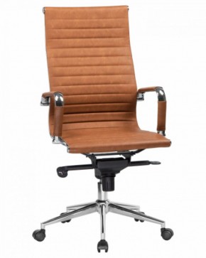 Офисное кресло для руководителей DOBRIN CLARK LMR-101F светло-коричневый №321 в Когалыме - kogalym.ok-mebel.com | фото