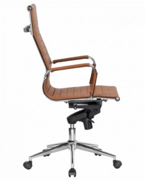Офисное кресло для руководителей DOBRIN CLARK LMR-101F светло-коричневый №321 в Когалыме - kogalym.ok-mebel.com | фото 3