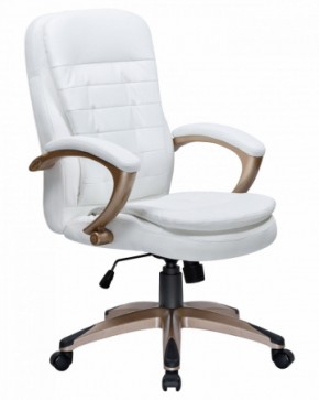 Офисное кресло для руководителей DOBRIN DONALD LMR-106B белый в Когалыме - kogalym.ok-mebel.com | фото 2