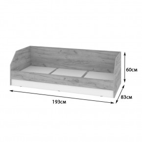 ОЛИВИЯ Детская (модульная) дуб серый/белый в Когалыме - kogalym.ok-mebel.com | фото 14
