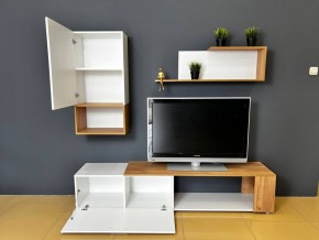 ОСКАР NEXT Гостиная (дуб золотой/белый) в Когалыме - kogalym.ok-mebel.com | фото 2