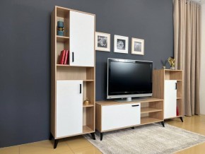ОСКАР TRIO Гостиная (дуб золотой/белый) в Когалыме - kogalym.ok-mebel.com | фото