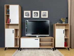 ОСКАР TRIO Гостиная (дуб золотой/белый) в Когалыме - kogalym.ok-mebel.com | фото 2