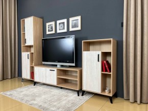 ОСКАР TRIO Гостиная (дуб золотой/сосна белая loft) в Когалыме - kogalym.ok-mebel.com | фото 3