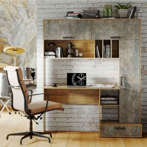 Письменный стол Техно (крафт/бетон) в Когалыме - kogalym.ok-mebel.com | фото 3